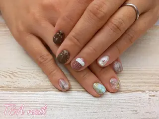 ショート ネイル T&A nailのネイルデザイン