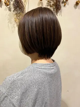 ショート シャンプーボーイセントラル所属・ミウラフウキ 髪質改善のヘアスタイル