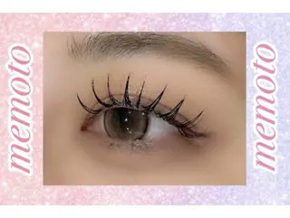 マツエク・マツパ memoto 東三国駅前店所属・memoto/東三国 /もりかわ🖤🎀のマツエク・マツパデザイン