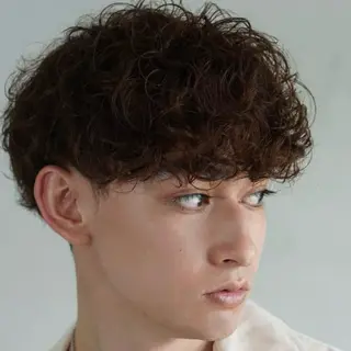 カラー パーマ メンズ byfifth 天神 🌀moromiのヘアスタイル