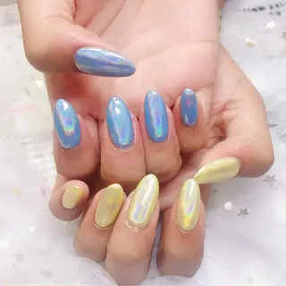 カラー ネイル Q Free nailsのネイルデザイン