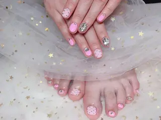 ネイル MiKi Nai池袋 長さだし得意のネイルデザイン