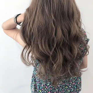 セミロング カラー 🌟髪質改善ケアカラ ー美髪縮毛矯正y🌟のヘアスタイル