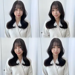 セミロング レイヤーくびれヘア アレンジmanakaのヘアスタイル