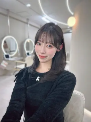 ミディアム i.＋sapporo所属・🩶盛れるレイヤー カット/札幌🩶のヘアスタイル