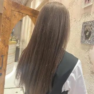 ロング 川井麻由🎀アイドル 量産🎀ピンクカラーのヘアスタイル