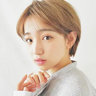 ショート カラー ショートボブ縮毛矯正 髪質改善のプロ山道潤のヘアスタイル