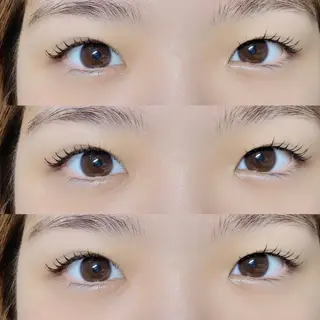 ミディアム カラー パーマ キッズ ネイル マツエク・マツパ アイブロウ 𓊆ᶠᵉᵉʸ𓊇 ᶜᴴᴵᴴᴬᴿᵁのマツエク・マツパデザイン