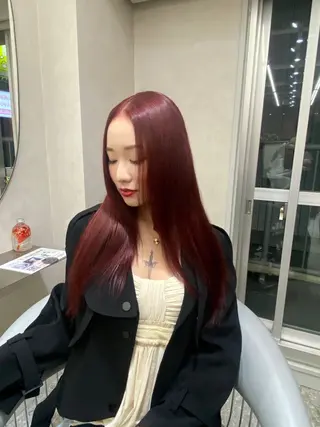 ロング カラー ヘアアレンジ なな💎韓国系/ 渋谷💎のヘアスタイル