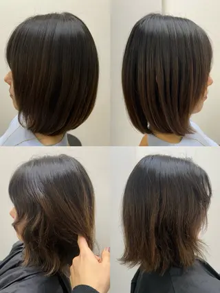 ショート 艶カラー吉祥寺🌸 KAZUEのヘアスタイル