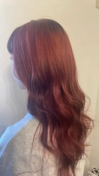 カラー ☺︎uki uki☺︎所属・uki  uki .yukkey.のヘアスタイル