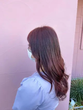 ロング カラー 💙ルル💙 ハイトーン/レイヤーのヘアスタイル