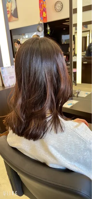 ミディアム 福田 宗幸のヘアスタイル