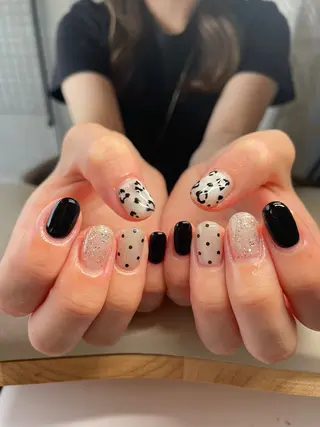 ネイル 甲府市徳行 🧸prunelleのネイルデザイン