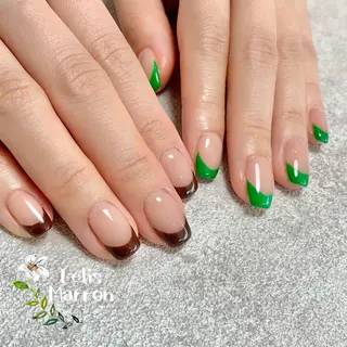 ネイル Lelis Marron所属・岸 侑李のネイルデザイン