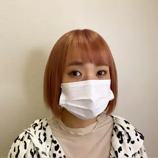 ショート カラー パーマ ヘアアレンジ メンズ キッズ ネイル マツエク・マツパ Hair & make Lamp所属・梅田のブリーチ特化 美容師KAI🥰のヘアスタイル
