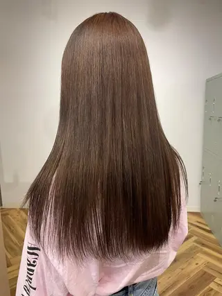 ロング カラー lani hair salon所属・SHOTO ハイトー ン/デザインカラーのヘアスタイル