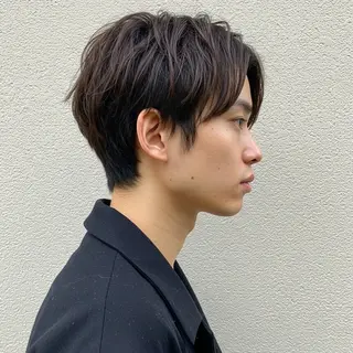 ショート カラー パーマ メンズ 🎸メンズ/パーマ/ ショート🎸工藤達哉のヘアスタイル