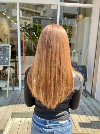 ロング オオシマ ミユのヘアスタイル