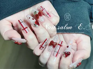 ネイル E.N🦋 長さ出し/持ち込みのネイルデザイン