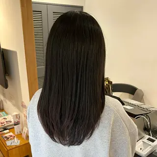 セミロング JURI 🎀透明感カラー🎀のヘアスタイル
