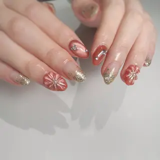 ミディアム Re nail所属・Re nailのネイルデザイン