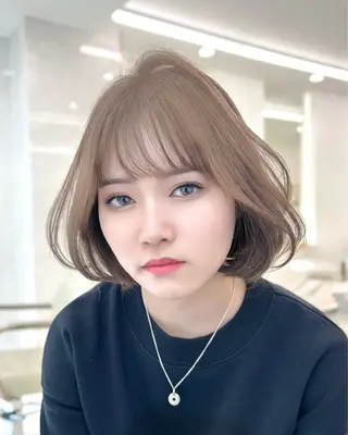 ショート 韓国顔まわり/前髪 /レイヤー/いつきのヘアスタイル