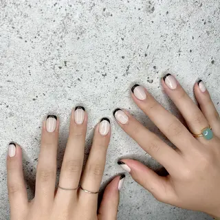 ミディアム カラー パーマ ヘアアレンジ メンズ キッズ ネイル マツエク・マツパ Salon Ｋのネイルデザイン