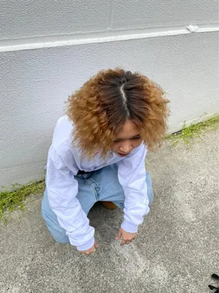 ミディアム ブレンバイドット所属・ニュアンスカラー/ 🫧レミ(坊主)のヘアスタイル