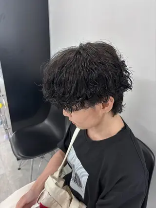 パーマ メンズ 美容研究所 🇰🇷yutoのヘアスタイル