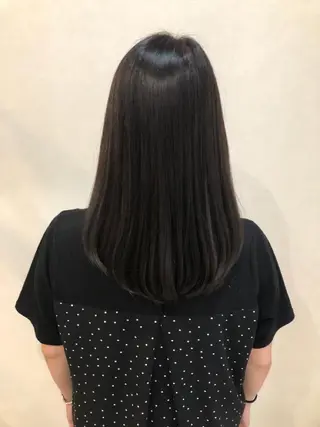 ミディアム パーマ 佐々木 政徳のヘアスタイル