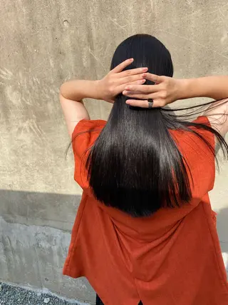 ロング 吉武 茂暉のヘアスタイル
