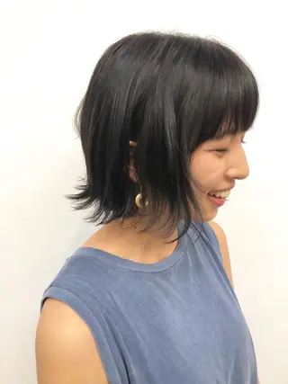 ショート カラー 桑原 菜摘のヘアスタイル