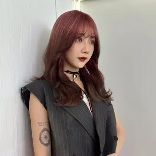 ロング カラー maison mile所属・maisonmile Akariのヘアスタイル