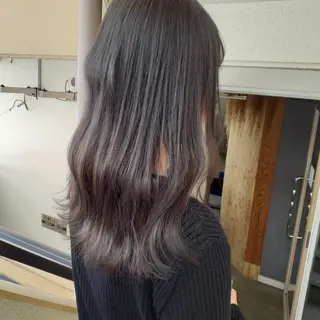 セミロング カラー 🔳髪質改善🔳 岡本陽のヘアスタイル