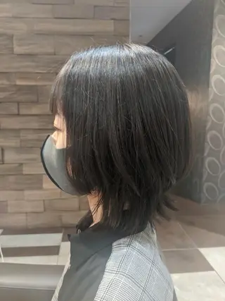 ミディアム 川越 輝梨奈のヘアスタイル