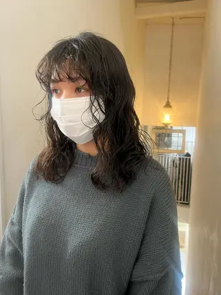 パーマ SALOWIN新宿三丁目frente所属・髪質改善/艶カラー MISATOのヘアスタイル