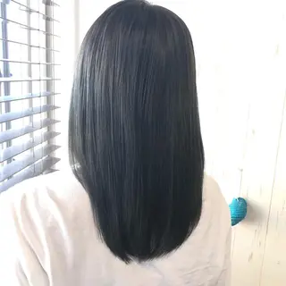 セミロング カラー [店長]加地 峻のヘアスタイル