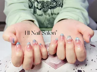 ミディアム Dioneネイル リリのネイルデザイン