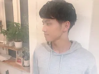 ショート カラー パーマ メンズ CHIC share salon所属・ちこ .のヘアスタイル