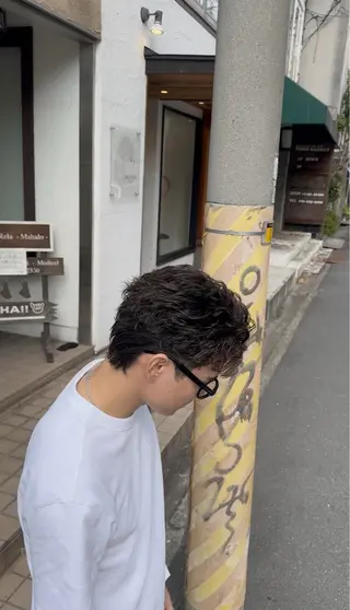 ショート メンズ 松田 慧児のヘアスタイル