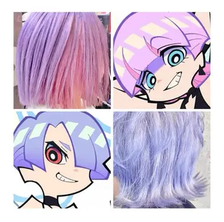 ショート カラー GARU-ガル-所属・TSUNO🦖 派手髪/オタク美容師のヘアスタイル