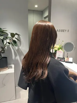 パーマ 銀座 透明感カラー 🌿Hitomiのヘアスタイル