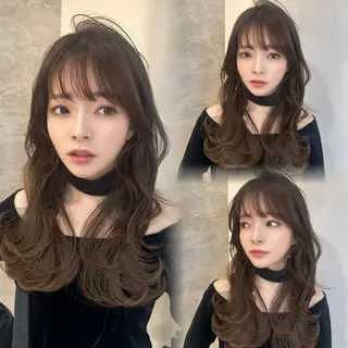 セミロング 銀座副店長/レイヤー /髪質改善/田島のヘアスタイル