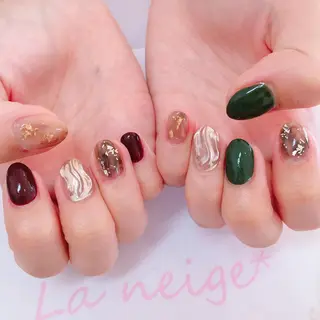 ネイル La neige* yuki 🐩🌙のネイルデザイン