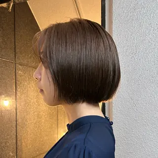 ショート カラー 🌿ボブ パーマ高橋啓太🌿のヘアスタイル