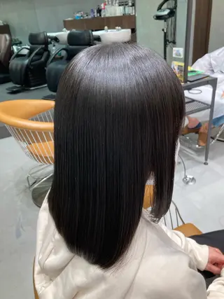 ミディアム ⭐️吉田萌⭐️ 髪質改善カラー⭐️のヘアスタイル