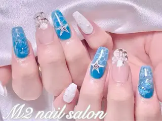 ネイル 長さだし専門店 M2　rikaのネイルデザイン