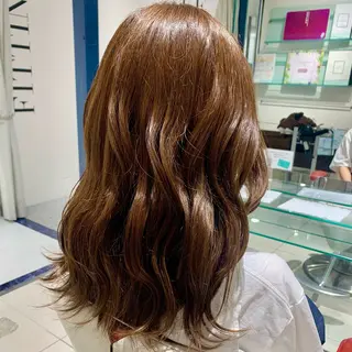 カラー あおう あすかのヘアスタイル