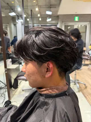 ショート パーマ fifthパーマ特化 ユウリのヘアスタイル